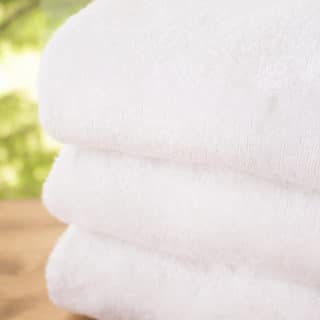 Ever encountered the musty, moldy odor of a smelly towel? The less-than-fresh scent is caused by bacteria. Gross but true! Learn how to naturally eliminate laundry room bacteria and keep towels fresh with this green cleaning tutorial.