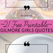 21 free printable Gilmore Girls quotes that will make you remember why you love Rory and Lorelai Gilmore AND the whole crazy Stars Hollow gang. Catch up with the entire Gilmore Girls cast before the new mini-series Gilmore Girls: A Year in the Life premiers on Netflix on November 25, 2016.