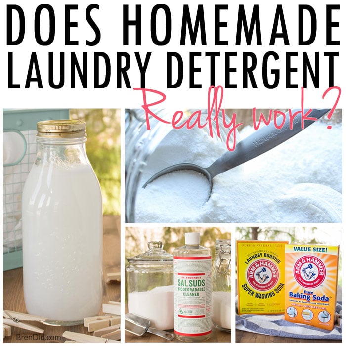 Homemade Laundry Detergents Really Work