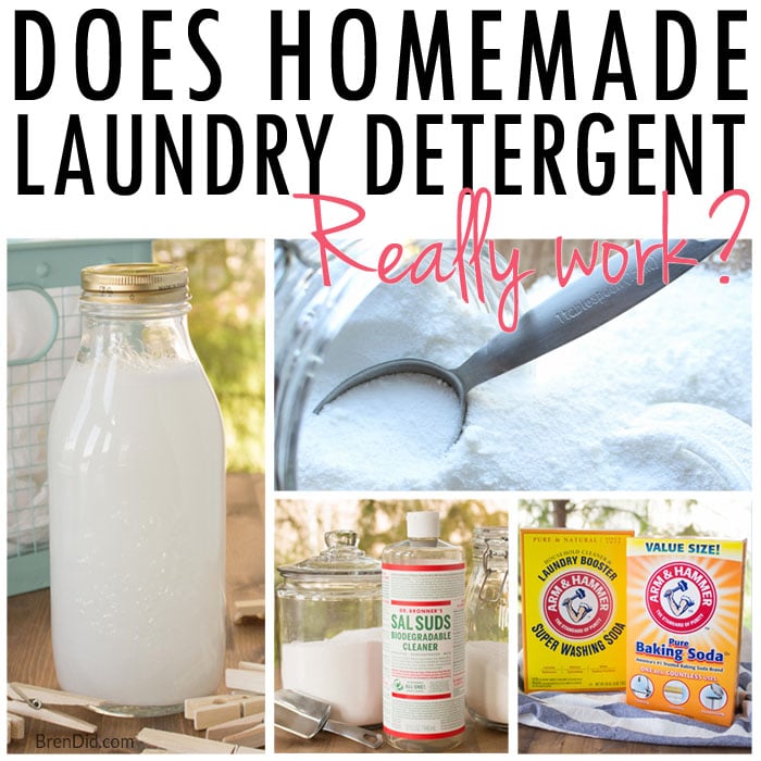 homemade detergent