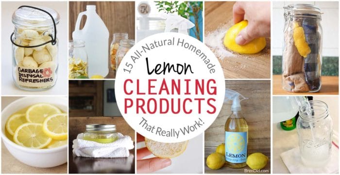 15 All-Natural Homemade Lemon Cleaning Products (That Really Work ...