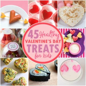 Easy and healthy Valentine's Day treats are perfect for school parties, after school snacks, and play dates.