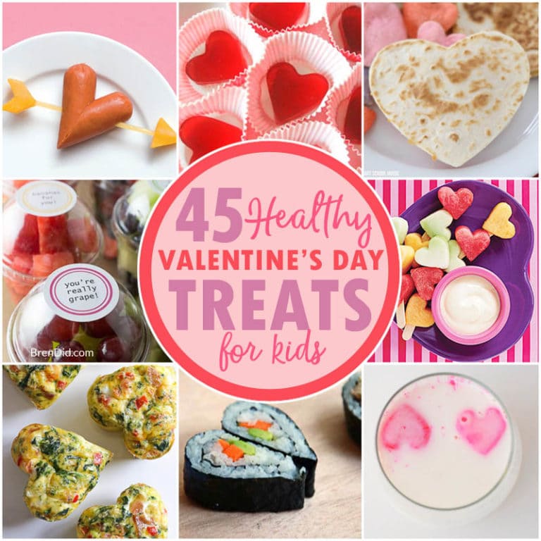 45 Healthy Valentine's Day Treats For Kids - Bren Did