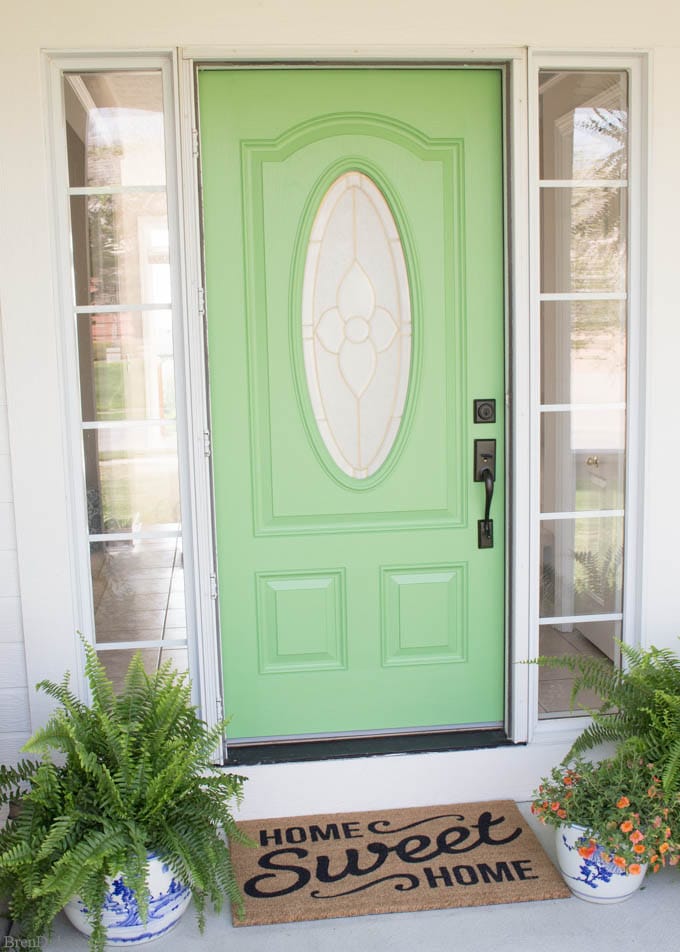 Front Door Painting for Instant Curb Appeal 7