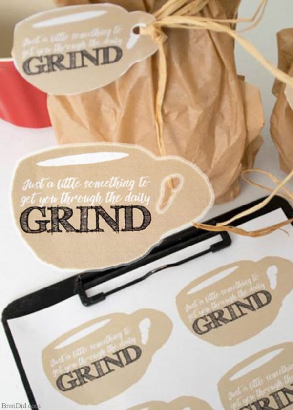 Daily Grind Gift Tags