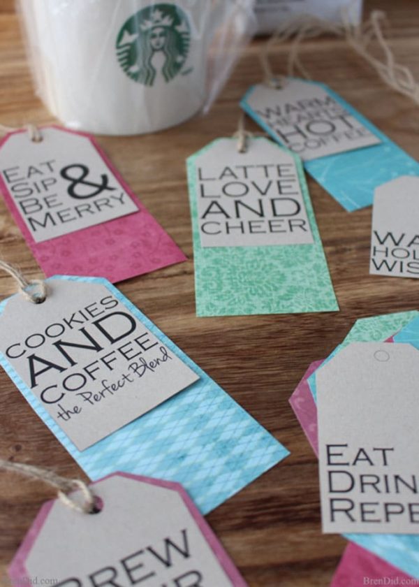 10 Free Printable Coffee Gifts for Teacher Appreciation