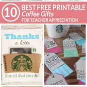 Coffee Teacher Appreciation Gifts Pin