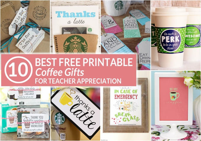 Coffee Teacher Appreciation Gifts FB