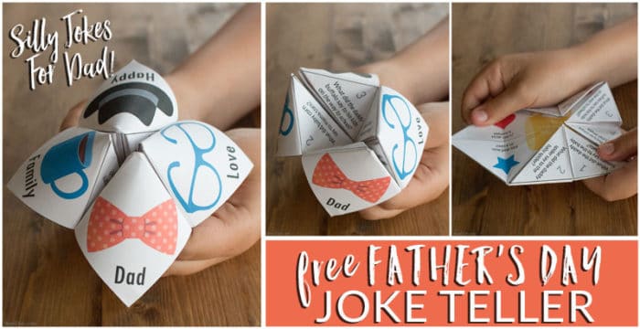 FB Free printable Father's Day Joke Teller