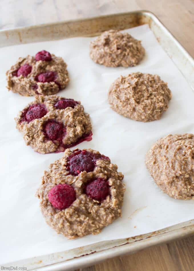 Healthy Cookies baked