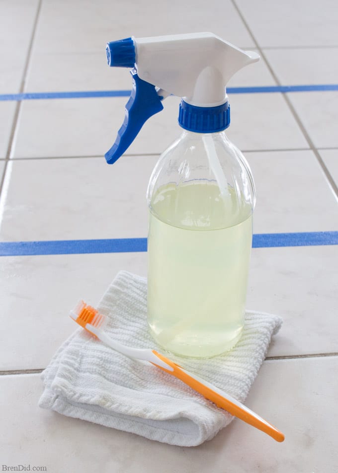 Diy Tile Grout Cleaners, How To Clean Grouting Between Floor Tiles