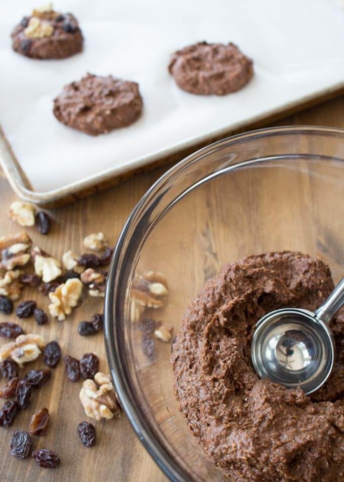 Healthy Chocolate Cookies Batter