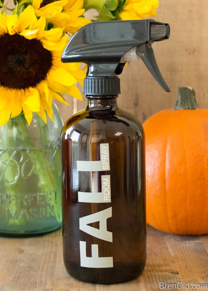 All-Natural Room Freshener Spray for Autumn