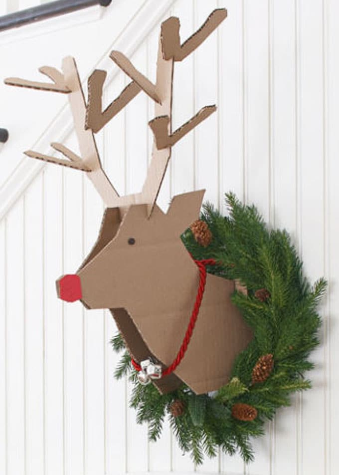 Cardboard Christmas Decorations  Bren Did