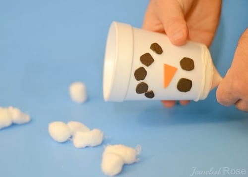Class Party Ideas snowman shooters