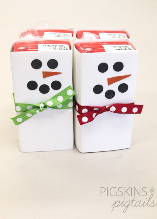 Class Party Ideas Snowmen Juice Boxes