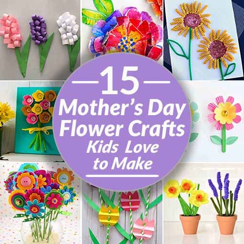 Adorable Mother's Day Crafts For Kids