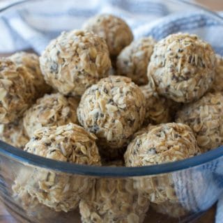 Energy Balls in a bowl