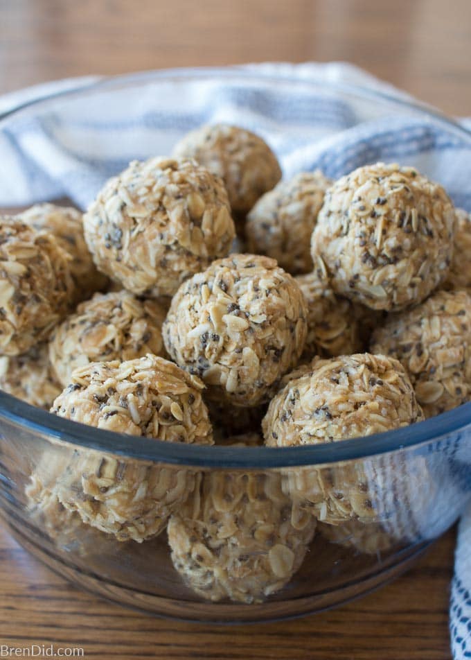 Energy Balls in a bowl