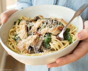 Crock Pot Chicken Marsala serving