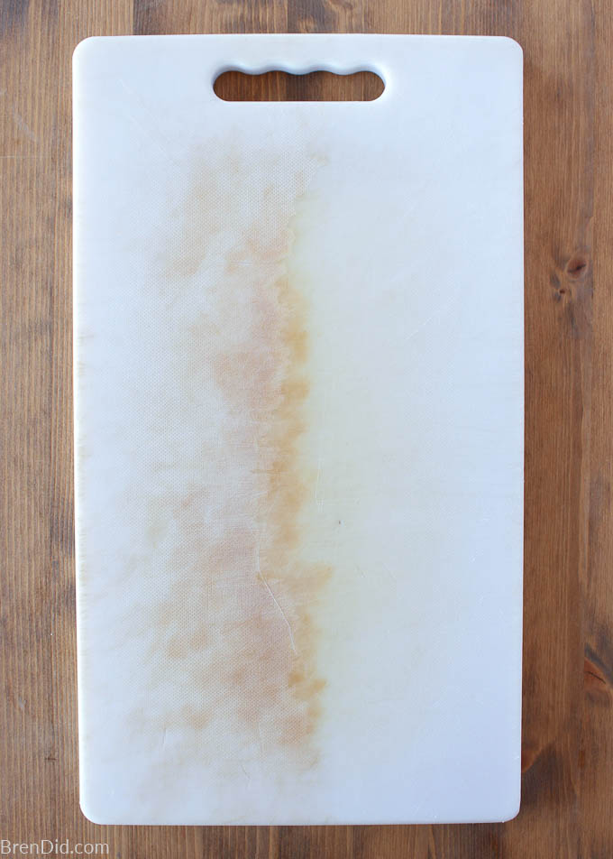 How to clean a wooden cutting board and get rid of stains