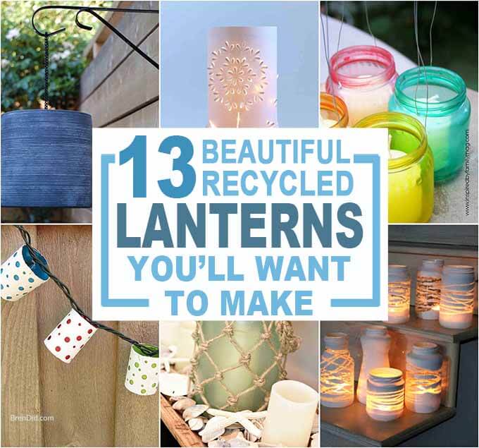 Make A DIY Kids Lantern Craft (From Recycled Supplies!)