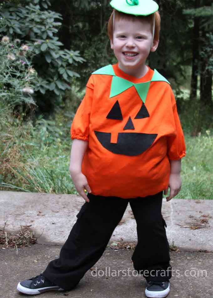 toddler pumpkin costume
