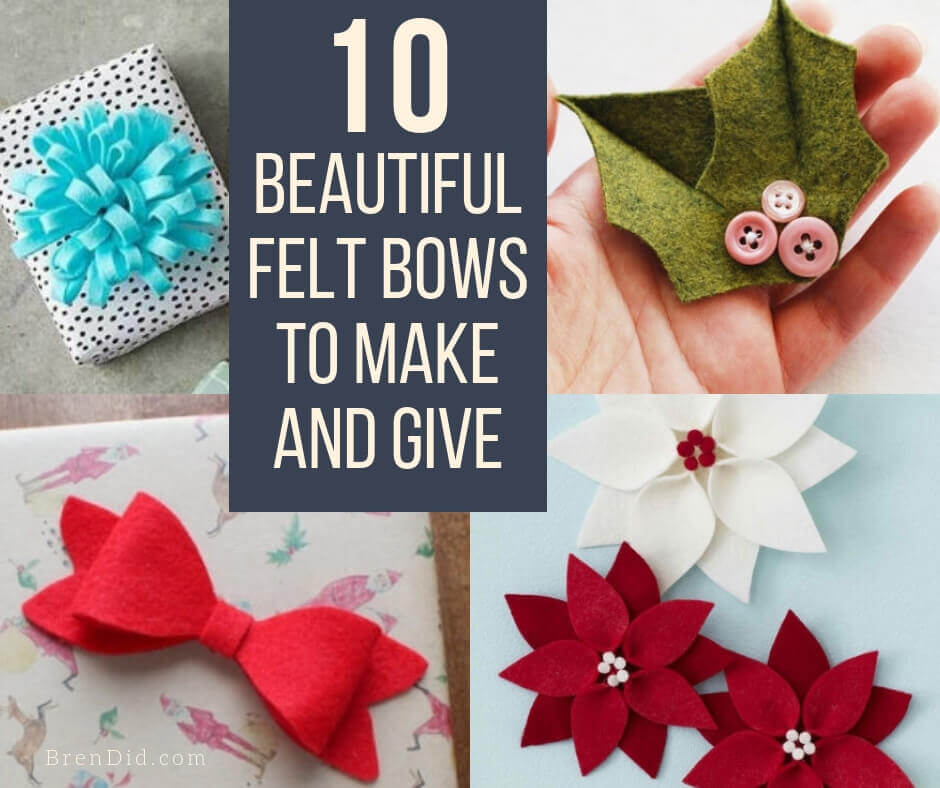 How To Make Folded Felt Flowers - AppleGreen Cottage