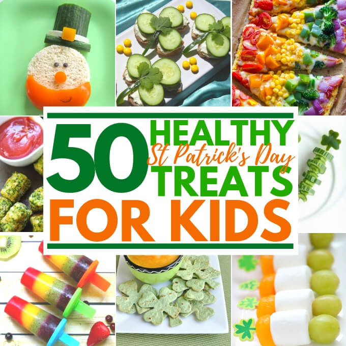 50 St Patrick’s Day treats for kids collage