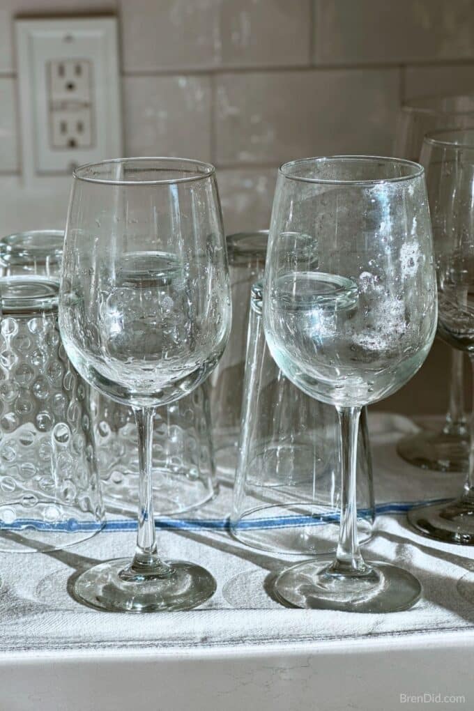 How To Clean Cloudy Glasses Naturally: A Step-by-Step Guide - Bren Did