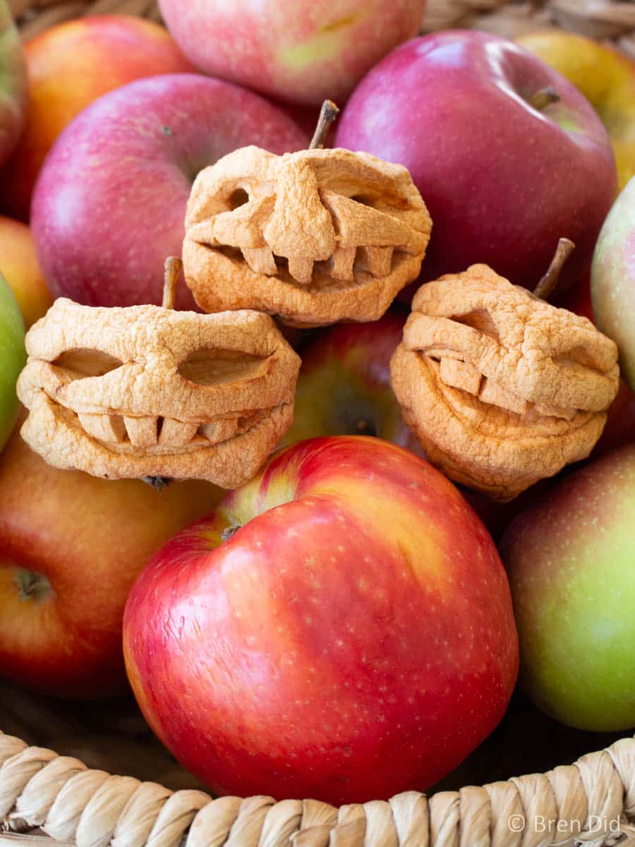How To Make Shrunken Apple Heads: A Fast and Easy Tutorial - Bren Did